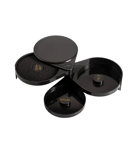 Bordeador de copas de 3 puestos