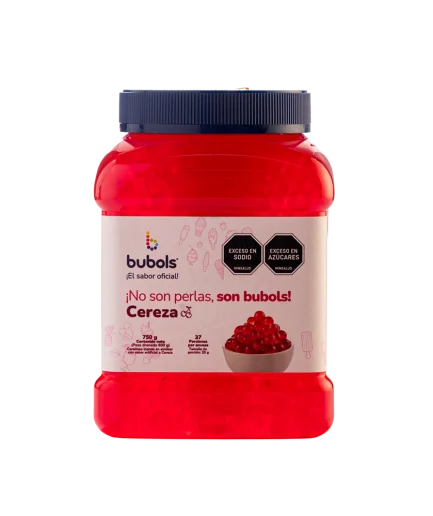 Bubols Perlas Explosivas Sabor a Cereza 750 g