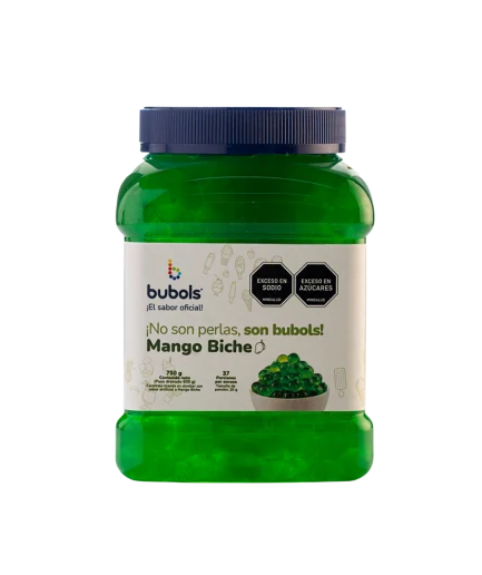 Bubols Perlas Explosivas Sabor a Mango Biche 750 g