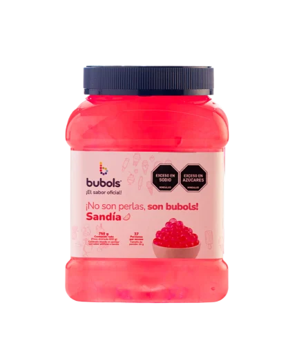 Bubols Perlas Explosivas Sabor a Sandía 750 g