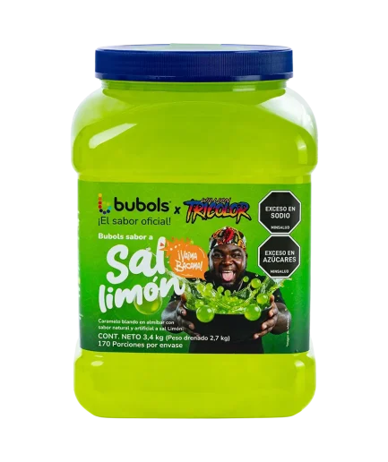 Perlas Explosivas Bubols con sabor a Sal Limón x 3.400g