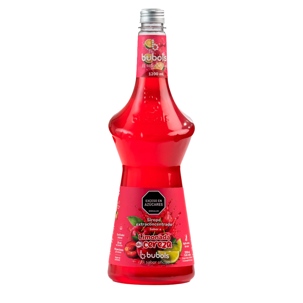 Botella de Limonada de Cereza Bubols 1.200 ml