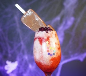 Paleta drácula con bolitas explosivas Bubols